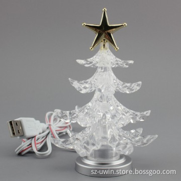 Newest Christmas Tree Seven Color LED Lights for Christmas Gifts Decoration